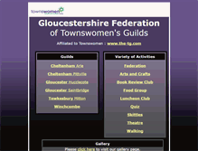 Tablet Screenshot of gloucestershiretownswomen.org